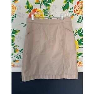 Daisy Chino skirt -- khaki -- size 6L